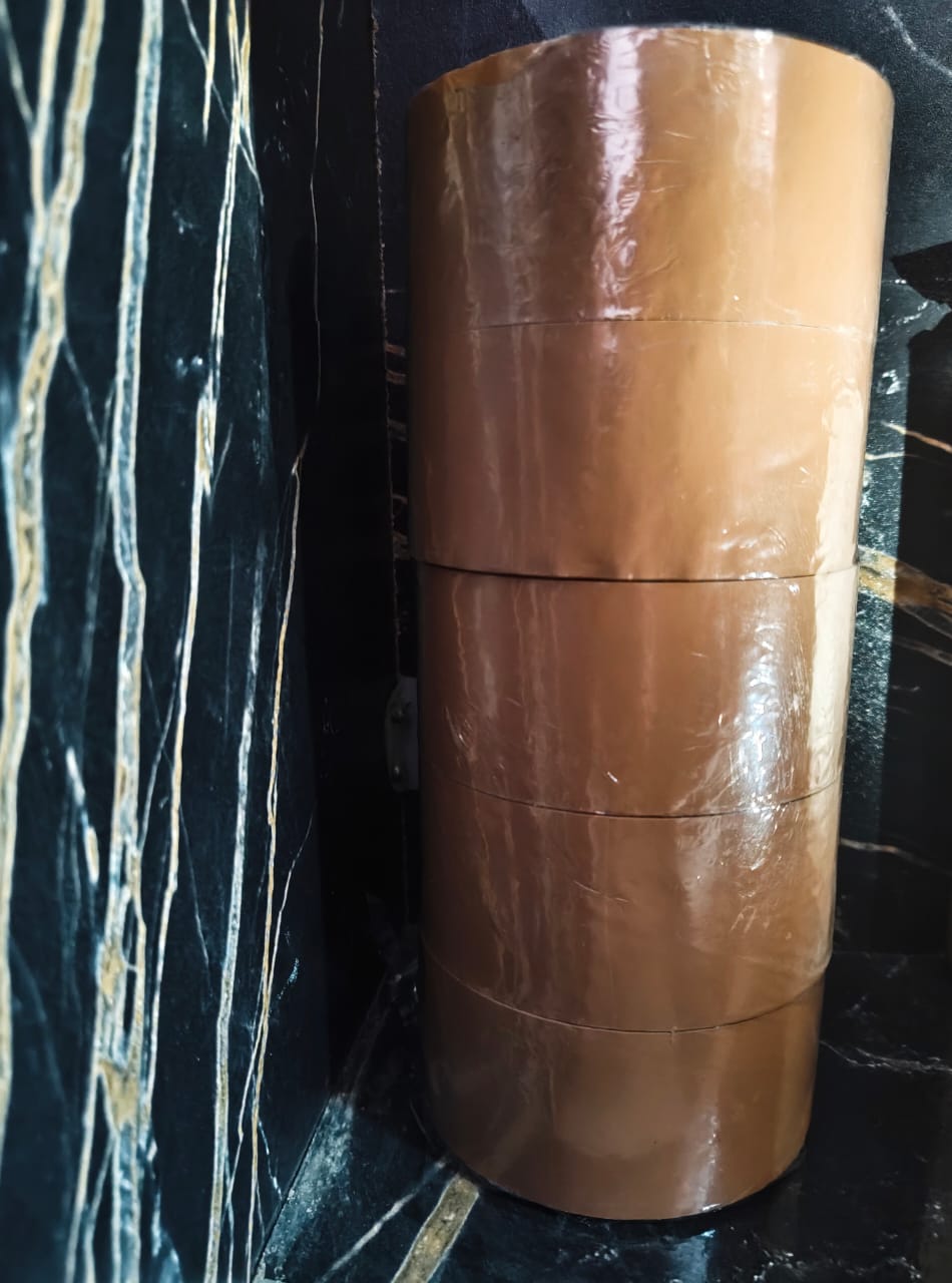 Sanat Music Single Sided Manual Dispenser Brown Cello Tape