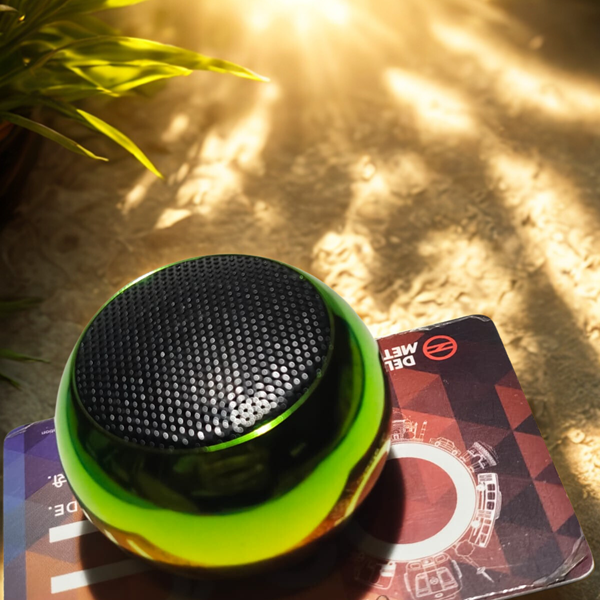 Portable Bluetooth Speaker with Deep Bass & Long Battery Life (Pack of 2)