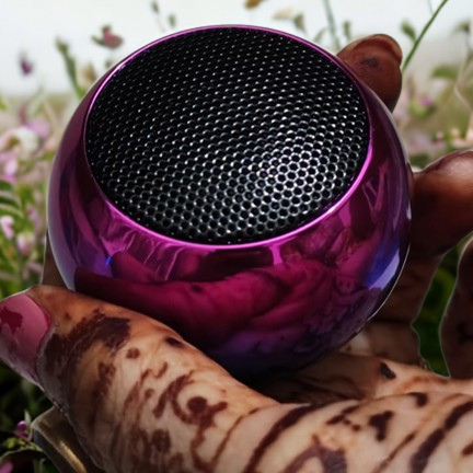 Portable Bluetooth Speaker with Deep Bass & Long Battery Life (Pack of 1)